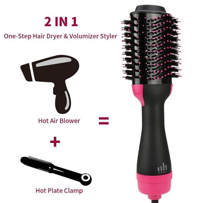 2в1 ЧЕТКА СЕШОАР One step за сушене, изправяне и обем hair dryer