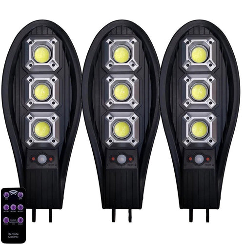 3бр. Соларна LED Лампа 345W IP65 Водоустойчива