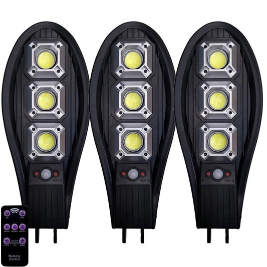 3бр. Соларна LED Лампа 345W IP65 Водоустойчива