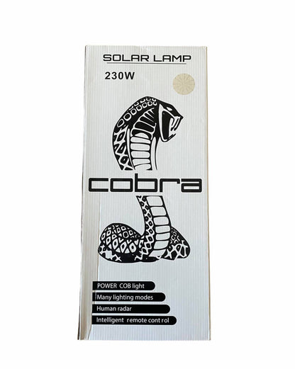 3БР. УЛИЧНА СОЛАРНА ЛАМПА COBRA 250W