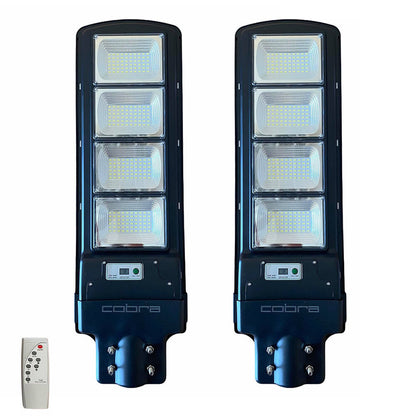 2БР. УЛИЧНА СОЛАРНА ЛАМПА COBRA 500W