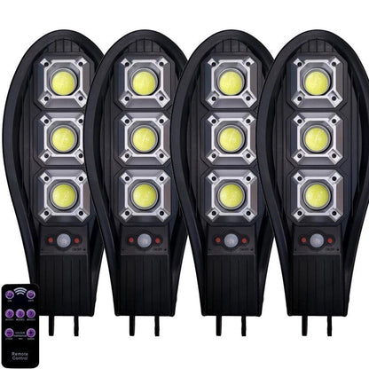 4бр. Соларна LED Лампа 345W IP65 Водоустойчива