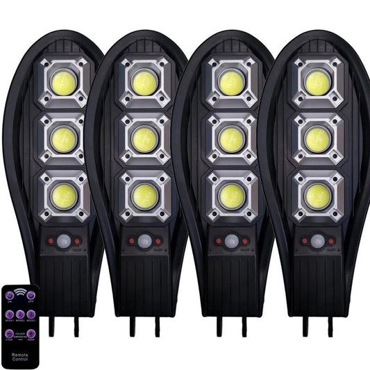 4бр. Соларна LED Лампа 345W IP65 Водоустойчива