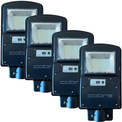 4БР. УЛИЧНА СОЛАРНА ЛАМПА COBRA 125W