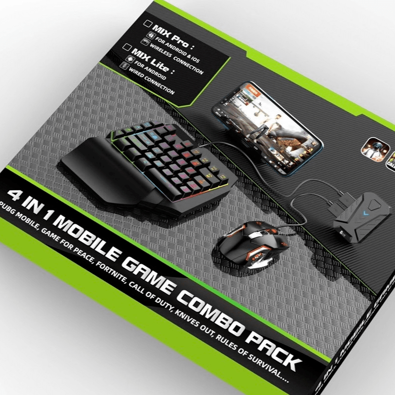 4 in 1 MOBILE GAME COMBO PACK за телефон и таблет