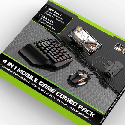 4 in 1 MOBILE GAME COMBO PACK за телефон и таблет