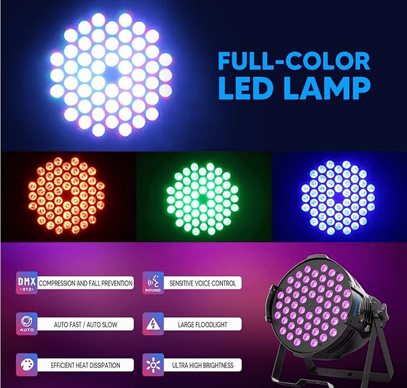 84 LED лампа с вентилатор и функции за дистанционно