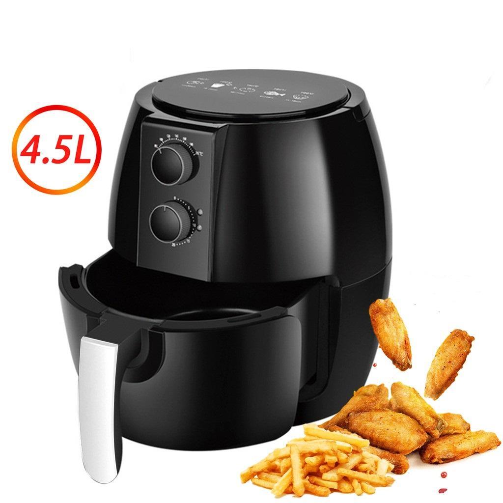 Air Fryer фритюрник без мазнина 4.5L 1350W BW-1011 + КНИГА С РЕЦЕПТИ