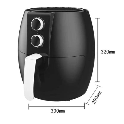 Air Fryer фритюрник без мазнина 4.5L 1350W BW-1011 + КНИГА С РЕЦЕПТИ