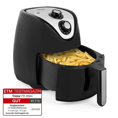 Air Fryer фритюрник без мазнина 4.5L STEIGENBERGER 1500W + РЕЦЕПТИ
