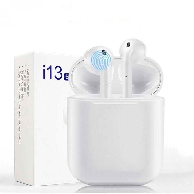 AirPods Bluetooth Слушалки i13 TWS 3D звук 5.0