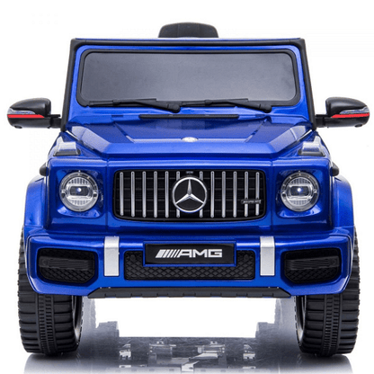 Акумулаторен джип Mercedes Benz G63, С меки гуми и кожена седалка, Черна
