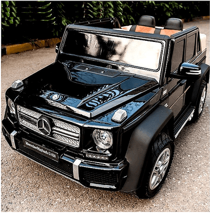 Акумулаторен джип Mercedes Maybach G650, С отварящи се врати, 4x4, 12V, Черен