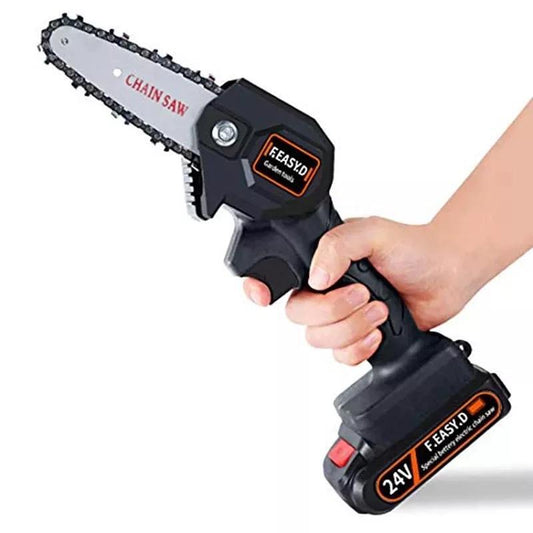 Акумулаторен ръчен трион резачка CHAINSAW 24V