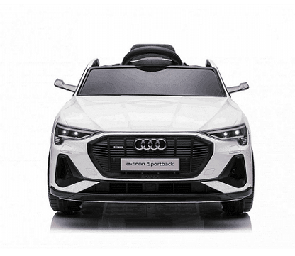 Акумулаторна кола AUDI Sportsback, 4x4, С кожена седалка и меки гум, 12V, Черна