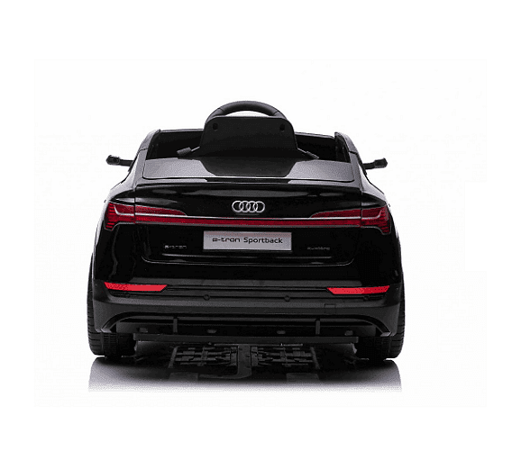Акумулаторна кола AUDI Sportsback, 4x4, С кожена седалка и меки гум, 12V, Черна