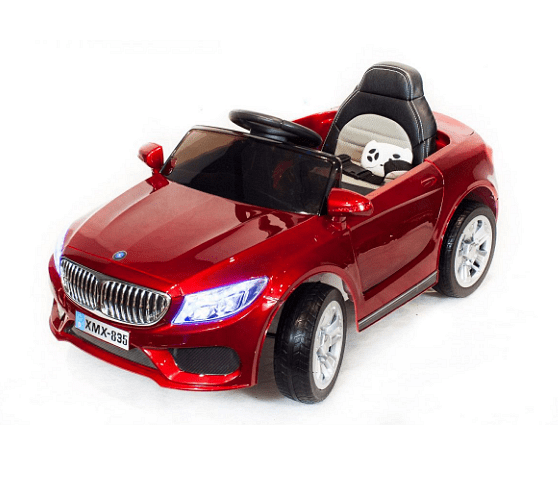 Акумулаторна кола BMW XMX-835, С отварящи се врати, 12V, Черна
