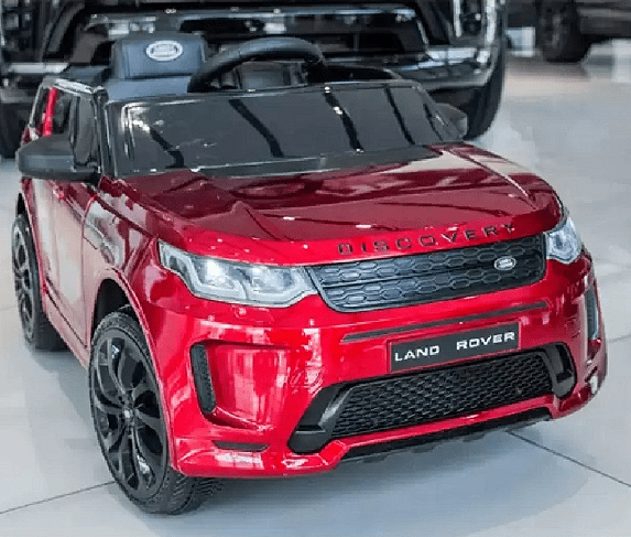 Акумулаторна кола Land Rover Discovery, 4x4, С меки гуми и отварящи се врати, 12V, MP3