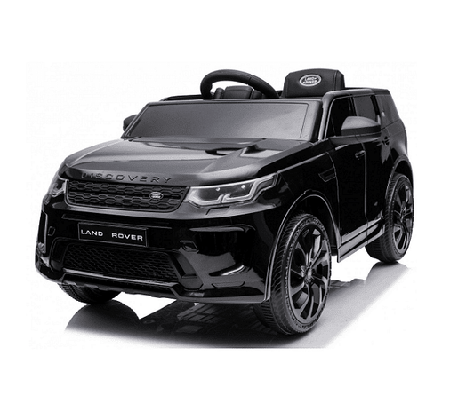 Акумулаторна кола Land Rover Discovery, 4x4, С меки гуми и отварящи се врати, 12V, MP3