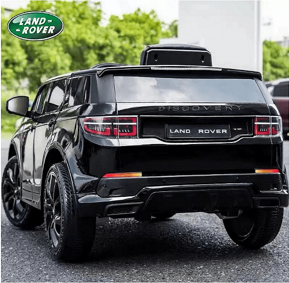 Акумулаторна кола Land Rover Discovery, 4x4, С меки гуми и отварящи се врати, 12V, MP3