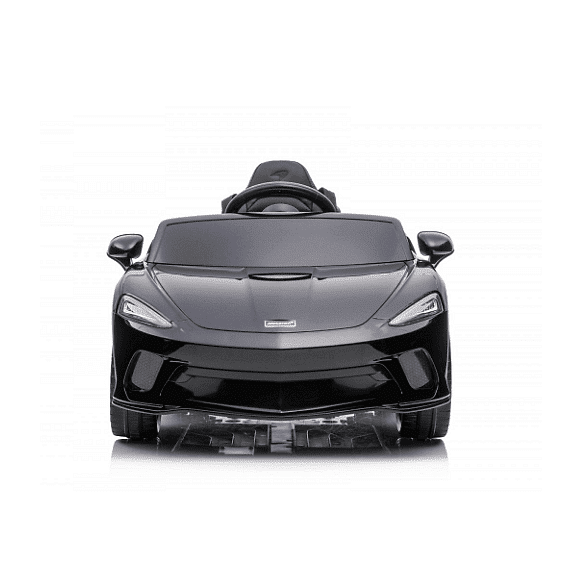 Акумулаторна кола Mclaren GT, С меки гуми и кожена седалка, 12V, С дистанционно, Черна