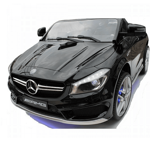 Акумулаторна кола Mercedes Benz CLA45 AMG, Меки гуми, WiFi, Кожена седалка, Дистанционно управление