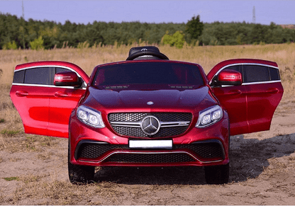 Акумулаторна кола Mercedes GLE63 Coupe, С меки гуми и кожена седалка, Размери 125х72х56 см., WіFі диcтaнциoннo, Черна
