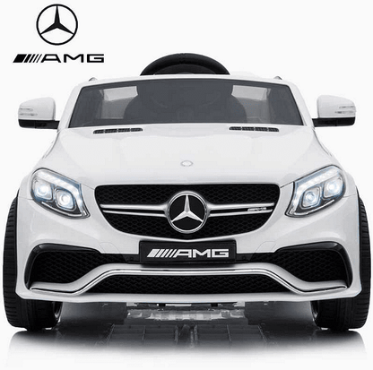 Акумулаторна кола Mercedes GLE63 Coupe, С меки гуми и кожена седалка, Размери 125х72х56 см., WіFі диcтaнциoннo, Черна