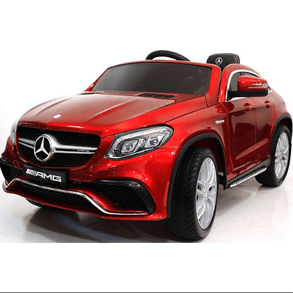 Акумулаторна кола Mercedes GLE63 Coupe, С меки гуми и кожена седалка, Размери 125х72х56 см., WіFі диcтaнциoннo, Черна