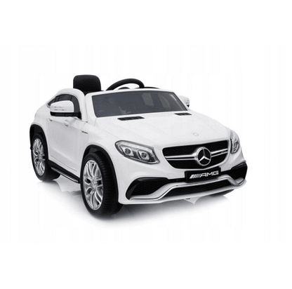 Акумулаторна кола Mercedes GLE63 Coupe, С меки гуми и кожена седалка, Размери 125х72х56 см., WіFі диcтaнциoннo, Черна