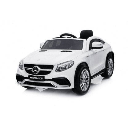 Акумулаторна кола Mercedes GLE63 Coupe, С меки гуми и кожена седалка, Размери 125х72х56 см., WіFі диcтaнциoннo, Черна