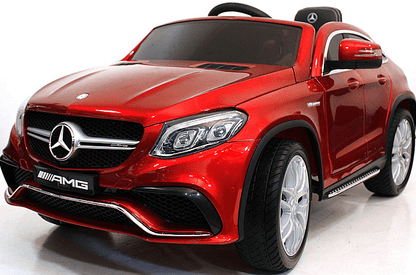 Акумулаторна кола Mercedes GLE63 Coupe, С меки гуми и кожена седалка, Размери 125х72х56 см., WіFі диcтaнциoннo, Черна