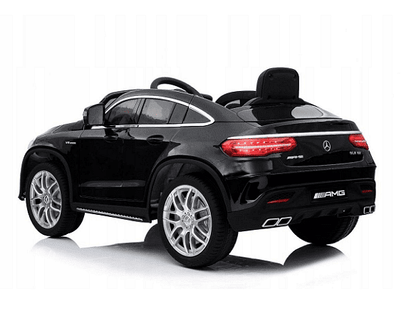 Акумулаторна кола Mercedes GLE63 Coupe, С меки гуми и кожена седалка, Размери 125х72х56 см., WіFі диcтaнциoннo, Черна