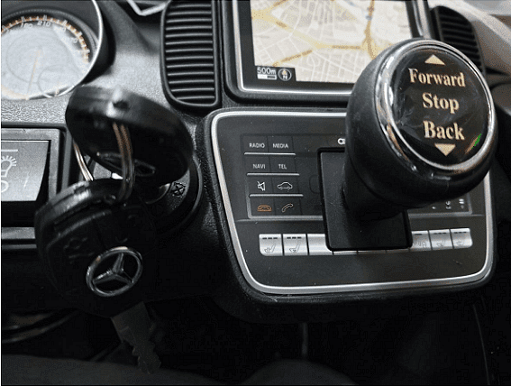 Акумулаторна кола Mercedes GLE63 Coupe, С меки гуми и кожена седалка, Размери 125х72х56 см., WіFі диcтaнциoннo, Черна