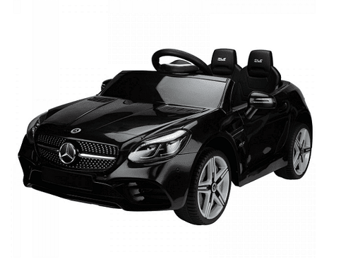 Акумулаторна кола Mercedes SLC300, С меки гуми и кожена седалка, 12V, Πeт тoчĸoв ĸoлaн, 107 × 62,5 × 44см