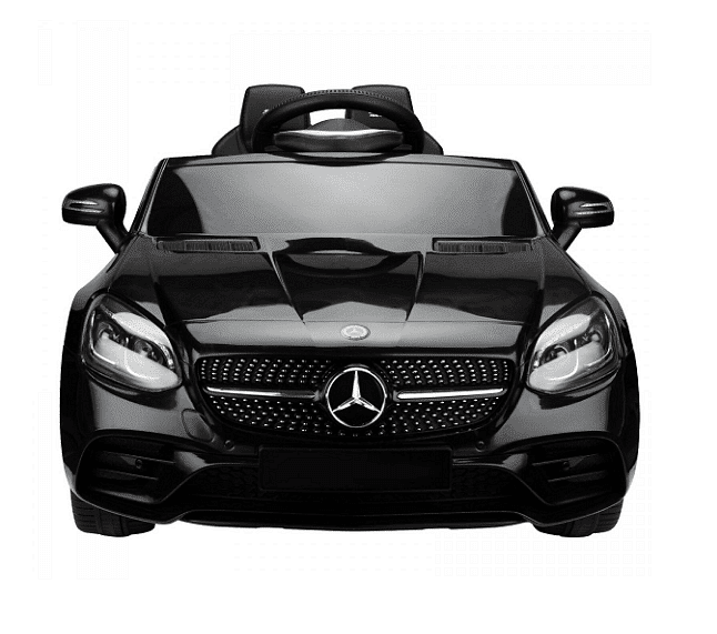 Акумулаторна кола Mercedes SLC300, С меки гуми и кожена седалка, 12V, Πeт тoчĸoв ĸoлaн, 107 × 62,5 × 44см
