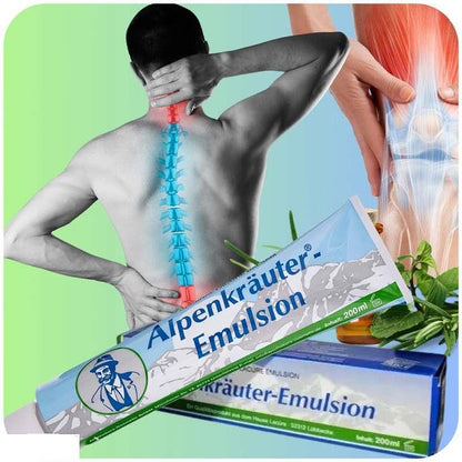 Алпийски мехлем Alpenkräuter Emulsion Lacure 200мл за болки и възпаления