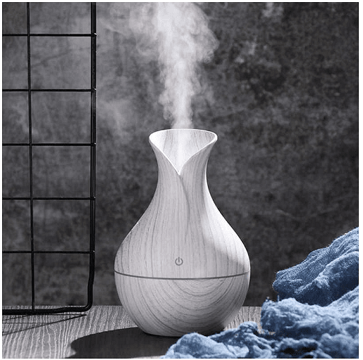 Арома дифузер ,овлажнител за въздух с етерични масла, Humidifier, Ароматерапия + Подарък 6 етерични масла