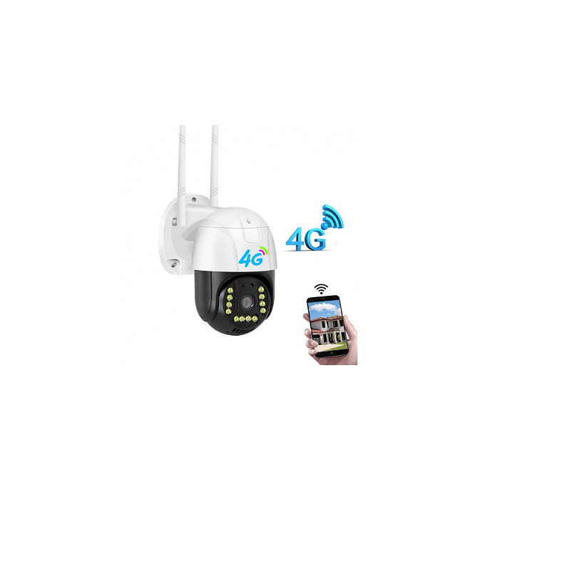 Безжична IP Камера със SIM карта, Нощно виждане, FULL HD, Външна, 4G