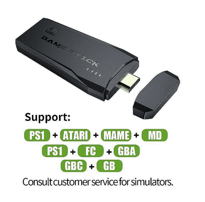 Безжична ретро ТВ конзола, M8, 4K, HDMI изход, Компактна, 64G, 2 джойстика