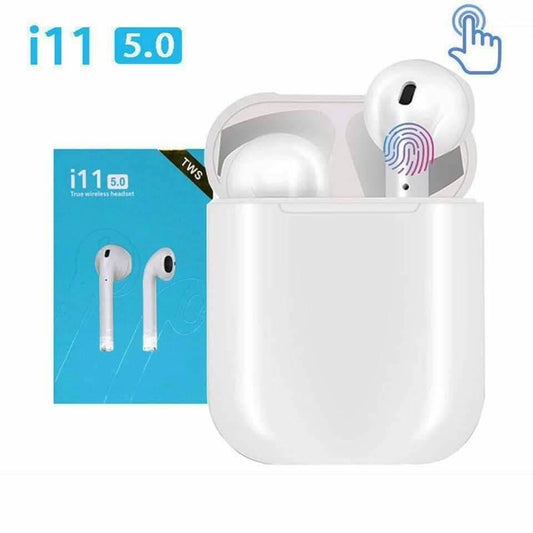 Безжични слушалки TWS I11 Alien Bluetooth 5.0 Touch, Pop-Up, 3D звук