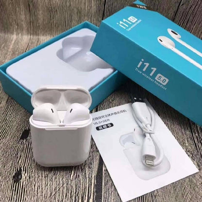 Безжични слушалки TWS I11 Alien Bluetooth 5.0 Touch, Pop-Up, 3D звук