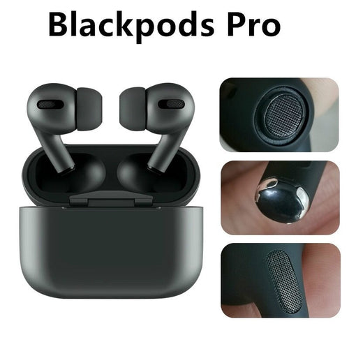 BlackPods Pro Безжични Слушалки с Bluetooth