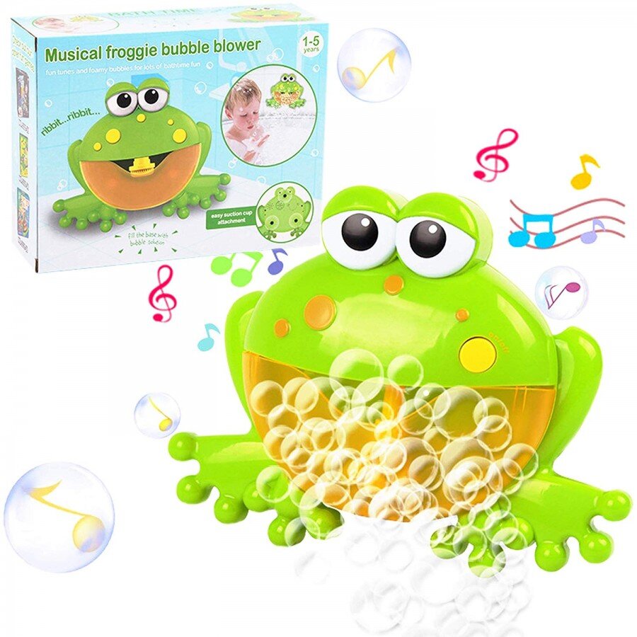 Bubble Frog музикална играчка Жаба за балончета