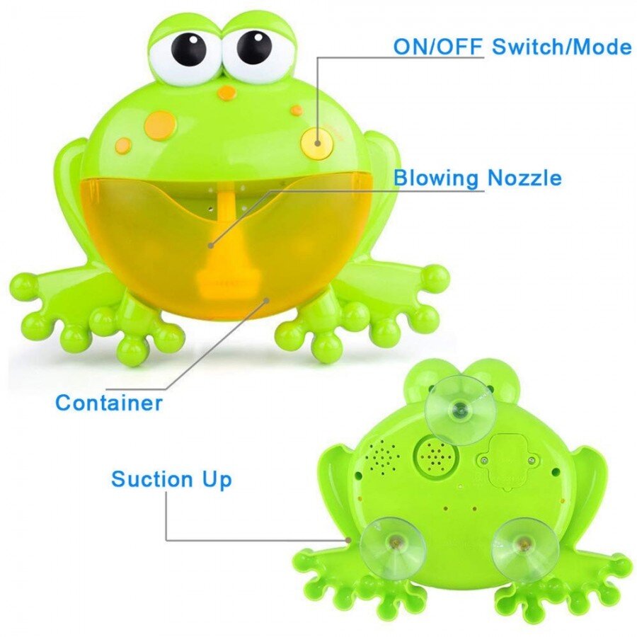 Bubble Frog музикална играчка Жаба за балончета