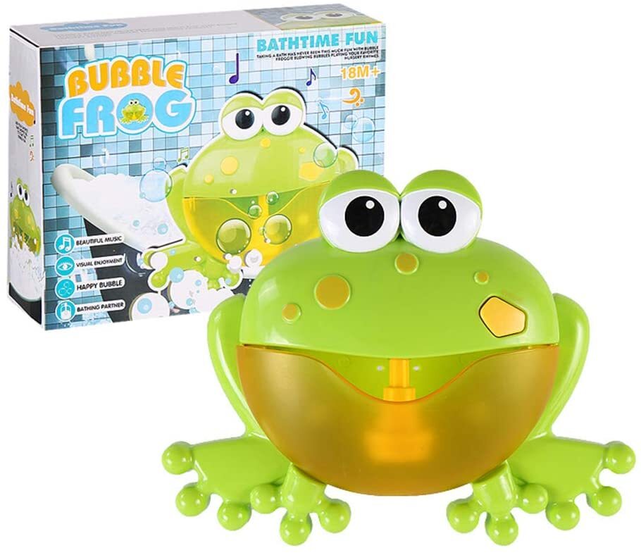 Bubble Frog музикална играчка Жаба за балончета