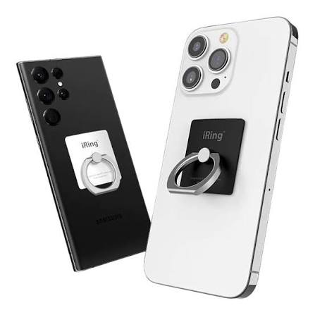 Държач за телефон за ръка iRing, Черен