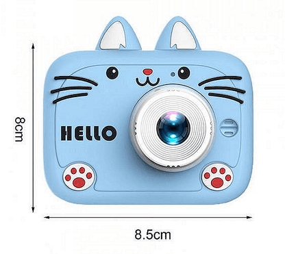 Детски цифров фотоапарат, Hello Kitty, Висококачествени снимки, Удобна дръжка