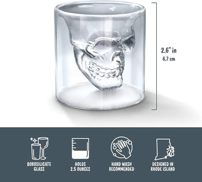 DOOMED The crystal skull shot чаша от 75 мл (череп)