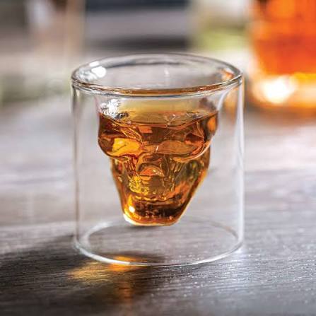DOOMED The crystal skull shot чаша от 75 мл (череп)